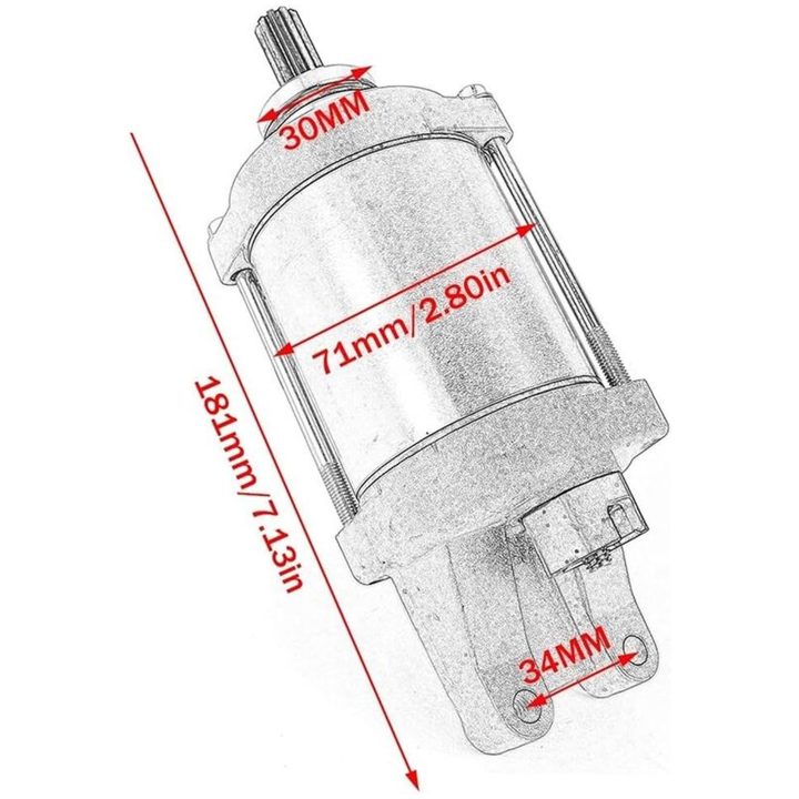 Startmotor TECNIUM – bild 4