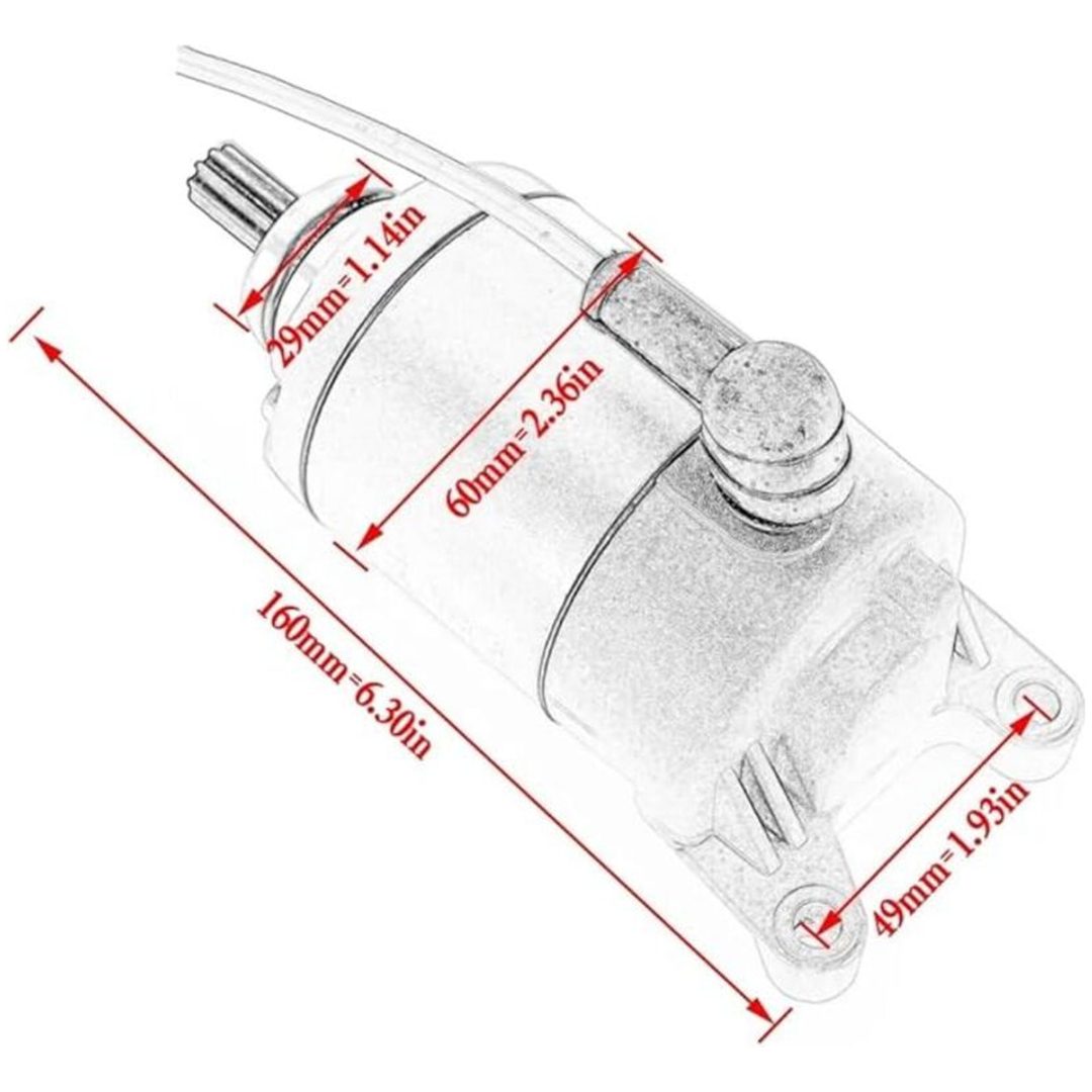 Startmotor TECNIUM – bild 4