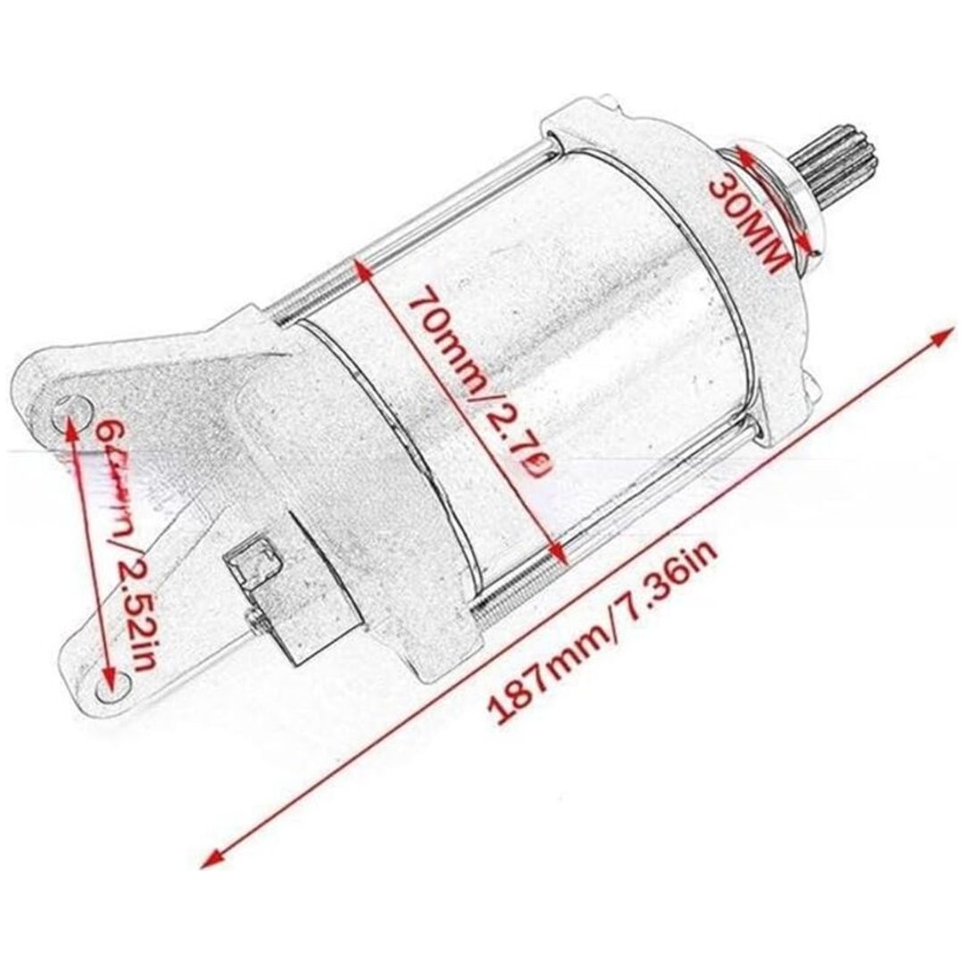 Startmotor TECNIUM – bild 3