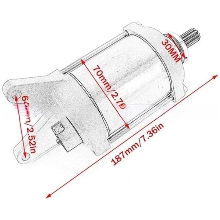 Startmotor TECNIUM – bild 3