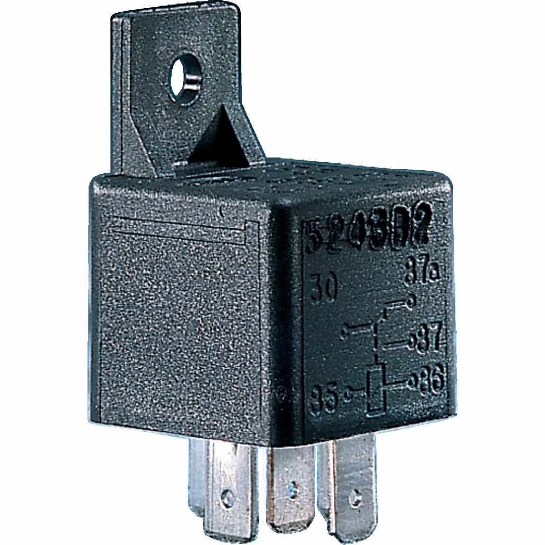 Startrelä Svart DRAG SPECIALTIES STARTER RELAY OEM31506-79
