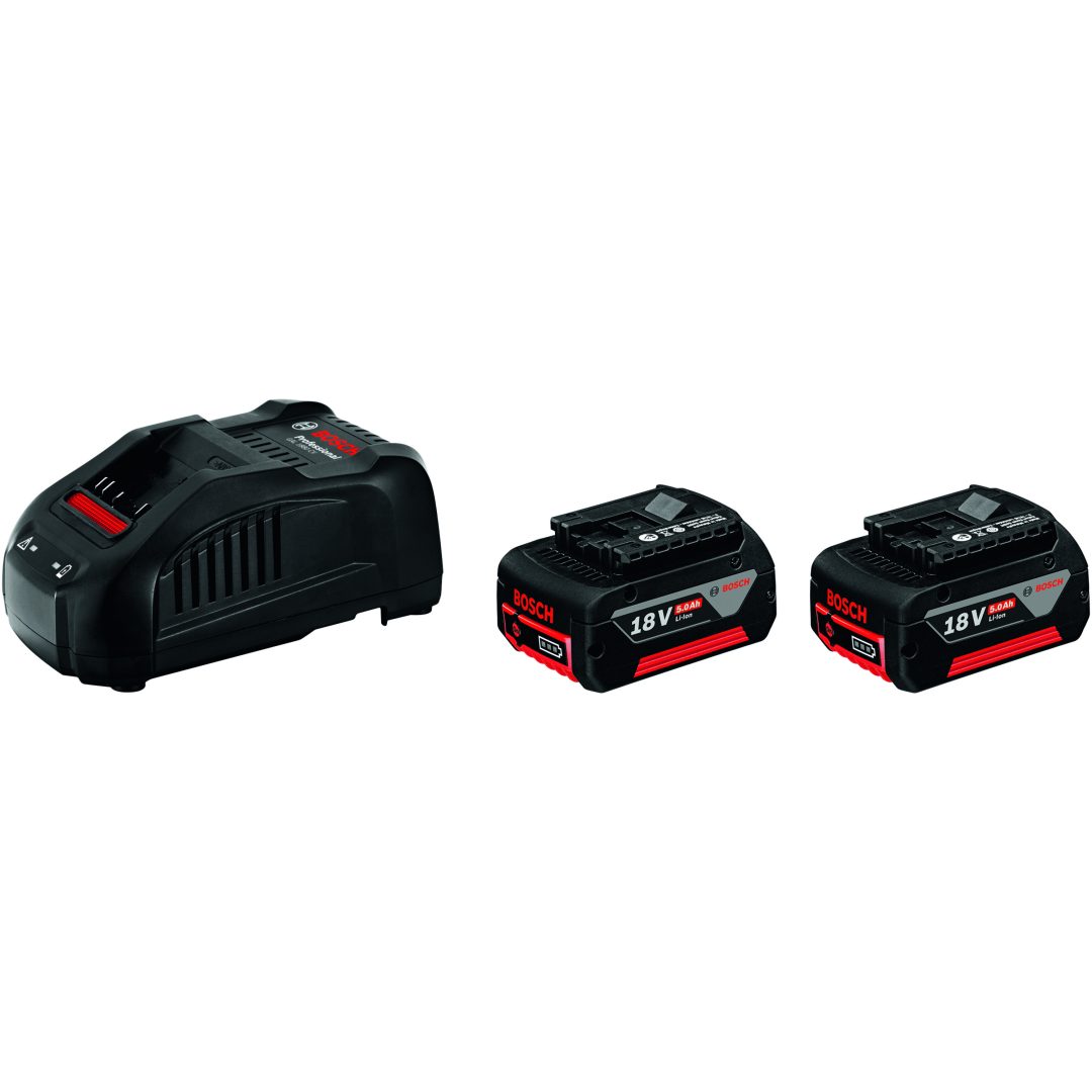 Startset 2 x GBA 18V 50Ah + GAL 1880 CV Professional Bosch Pro