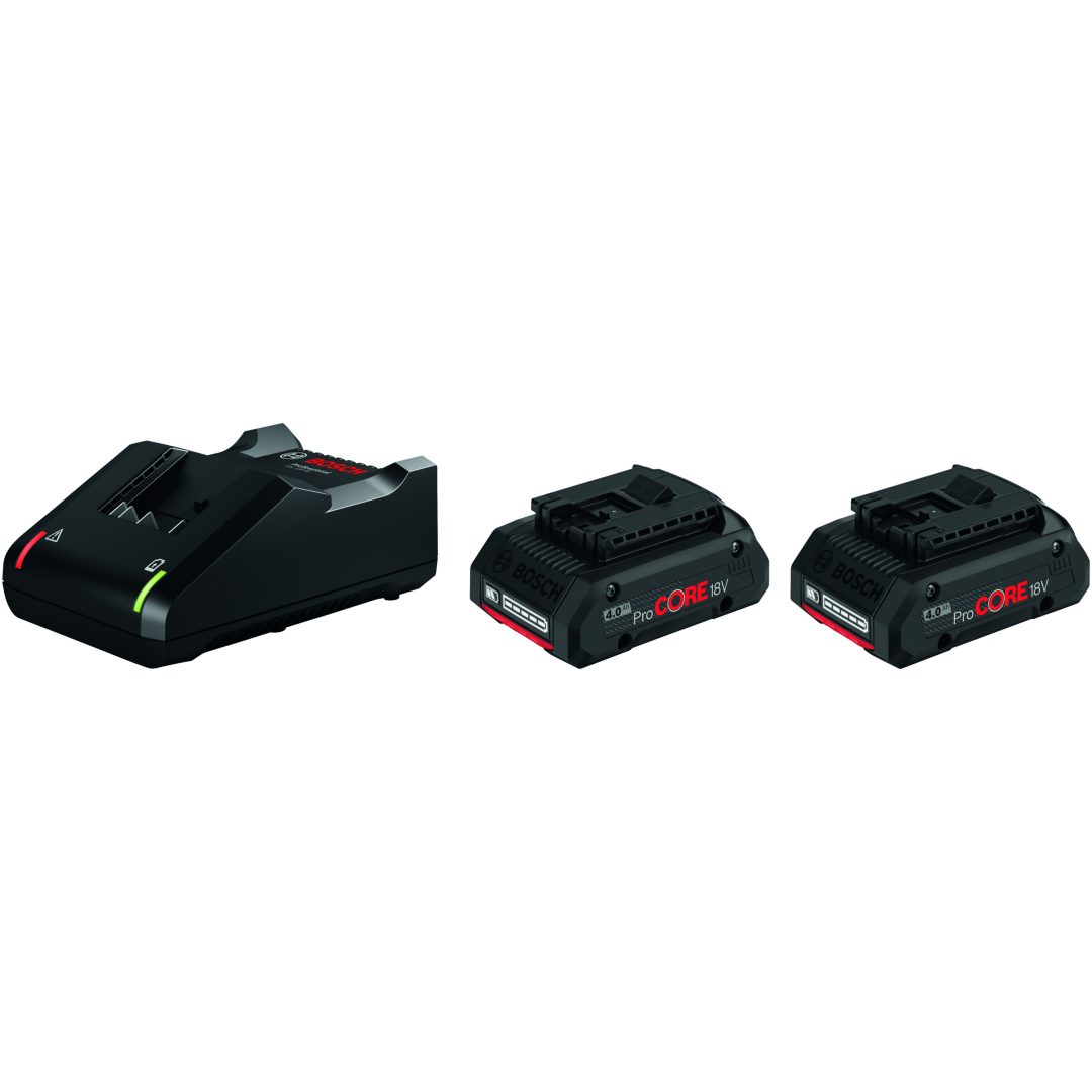 Startset 2 x ProCORE18V 40Ah + GAL 18V-40 Professional Bosch Pro