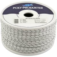 Startsnoere Flätad Polyester Vit POLY