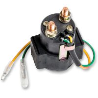 Startsolenoid Svart/ofärgad RICKS MOTORSPORT
