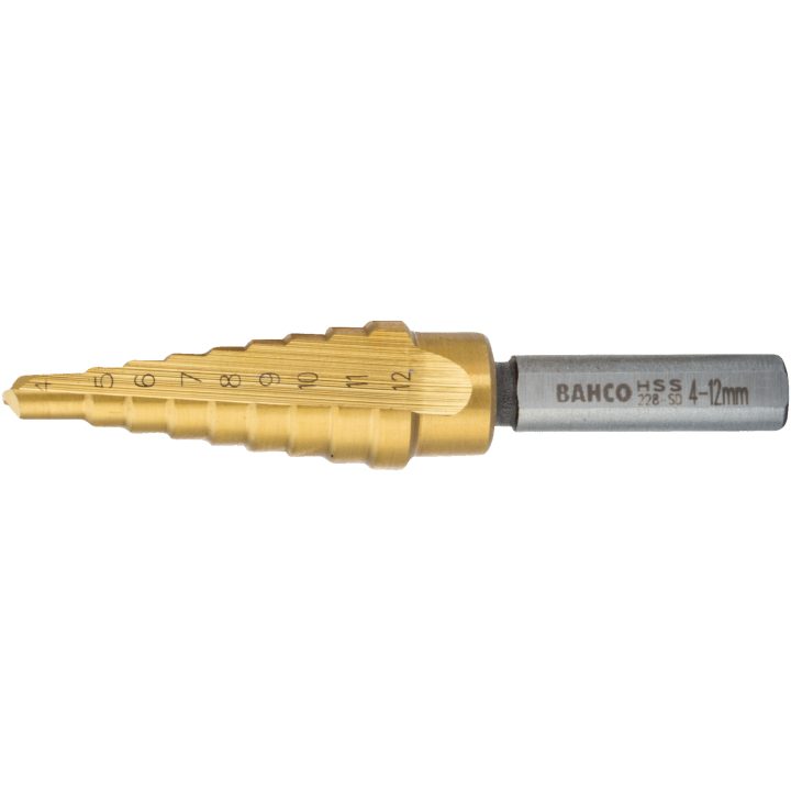 Stegborr Plåt 4 - 12 mm BAHCO 4 - 12 mm – bild 3
