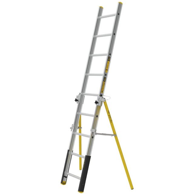 Anliggande enkelstege PROF+ Wibe Ladders