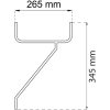 Steghållare Turbo 250mm 8517 BÅREBO Beteckning: 8517 – miniatyr 2