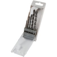 Stenborrset Hss 4-10mm 5del WOLFCRAFT