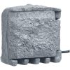 Stenformat trädgårdsuttag 2 uttag polyresin grå vidaXL – miniatyr 2