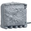 Stenformat trädgårdsuttag 4 uttag vattenbeständig polyresin grå vidaXL – miniatyr 2