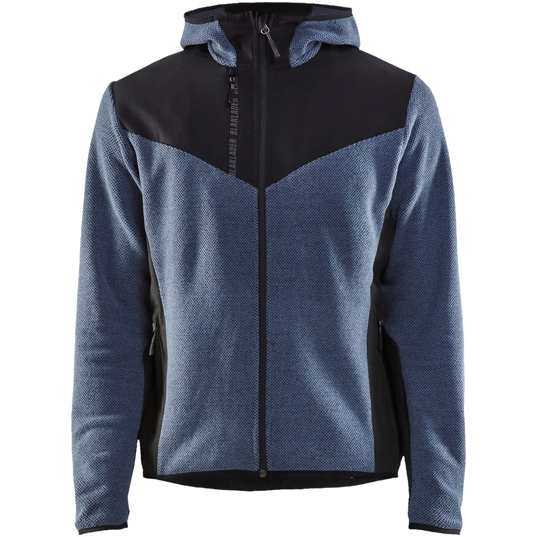 Stickad Jacka Blå/marin 59402536 Blåkläder JACKET 59402536 BLUE/NAVY XS