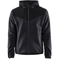 Stickad Jacka Svart/grå 59402536 Blåkläder