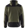 Stickad Jacka Svart/grön 59402536 Blåkläder JACKET 59402536 GREEN/BLA XS – miniatyr 2