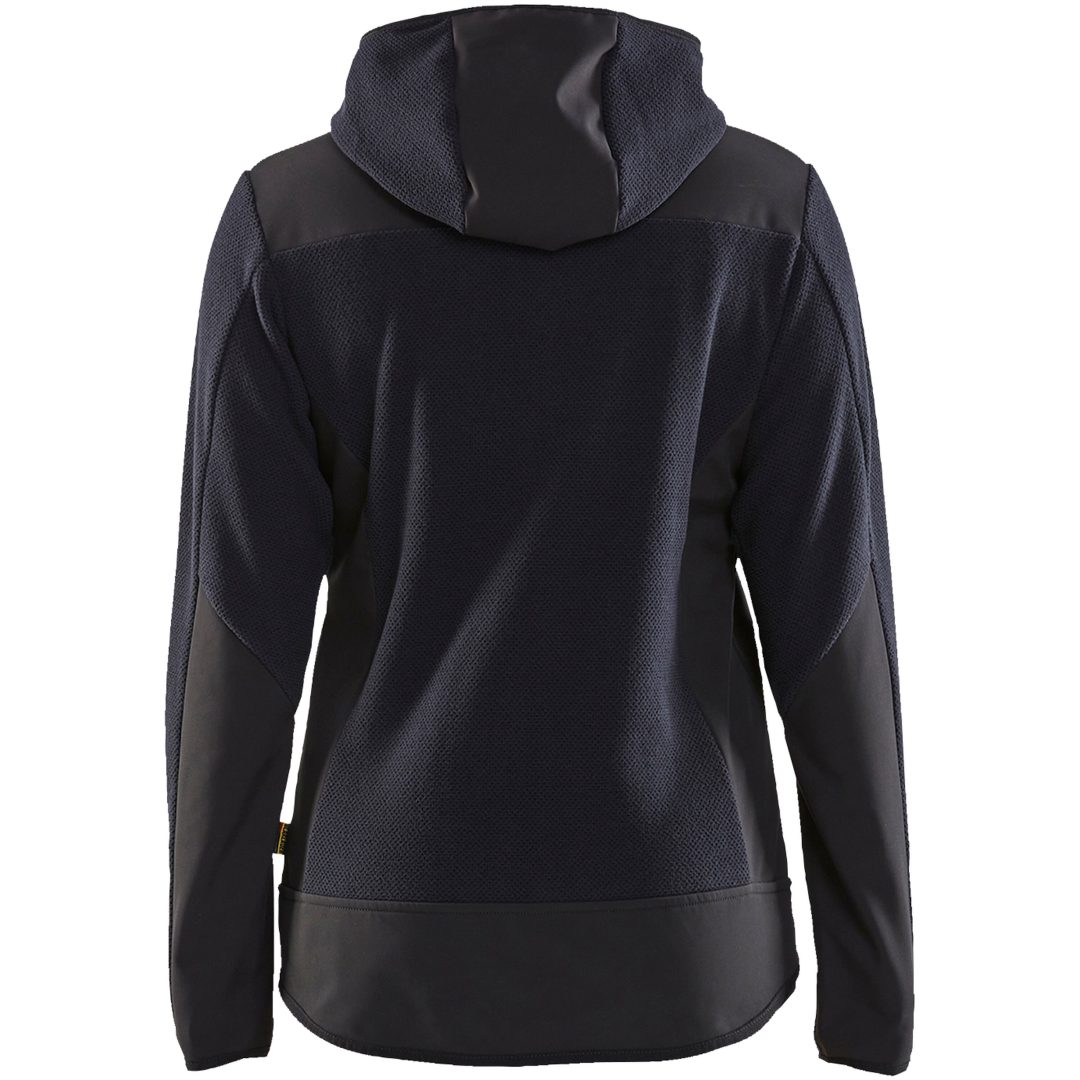 Stickad Jacka Svart/marin 59412536 Blåkläder JACKET 59412536 NAVY/BLACK XS – bild 2