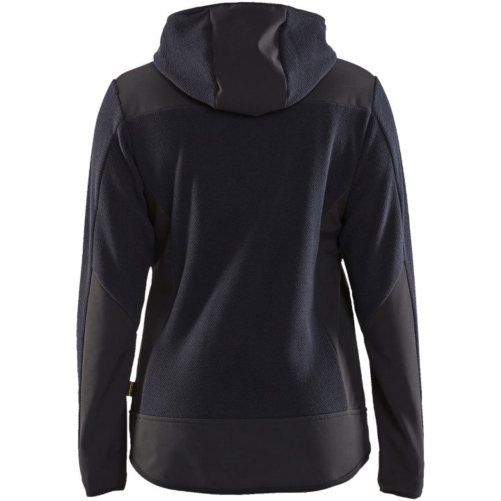 Stickad Jacka Svart/marin 59412536 Blåkläder JACKET 59412536 NAVY/BLACK XS – bild 2