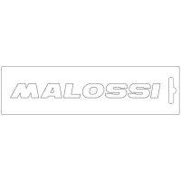 Stickers white - 14 cm MALOSSI
