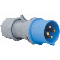 Stickprop, 16A, 3P+J, 9h, 230V, IP44 MALMBERGS
