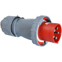 Stickpropp, 125A, 3P+N+J, 6h, 400V, IP67 MALMBERGS