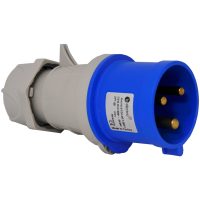 Stickpropp, 16A, 2P+J, 6h, 230V, IP44 MALMBERGS