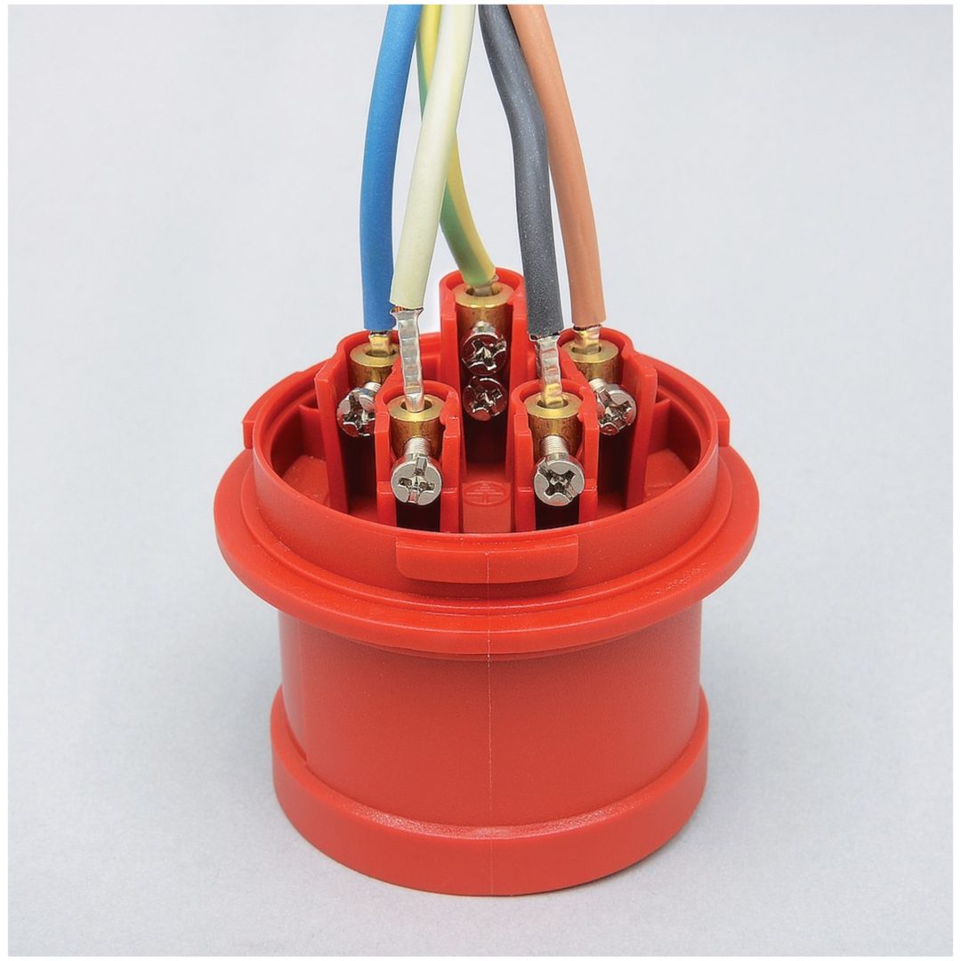 Stickpropp, 16A, 3P+N+J, 6h, 400V, IP44 MALMBERGS – bild 2