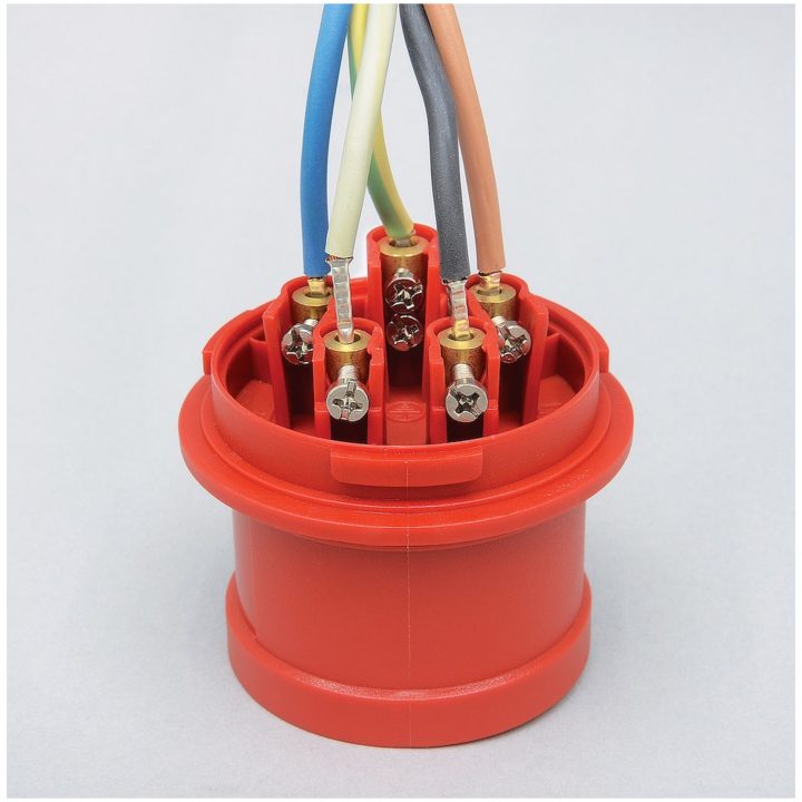 Stickpropp, 16A, 3P+N+J, 6h, 400V, IP44 MALMBERGS – bild 2