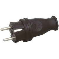 STICKPROPP M JORD IP44 SVART