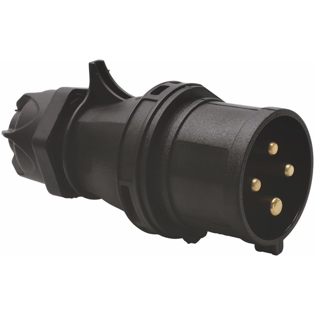 Stickpropp Stage, 16A, 3P+J, 6h, 400V, IP44 MALMBERGS