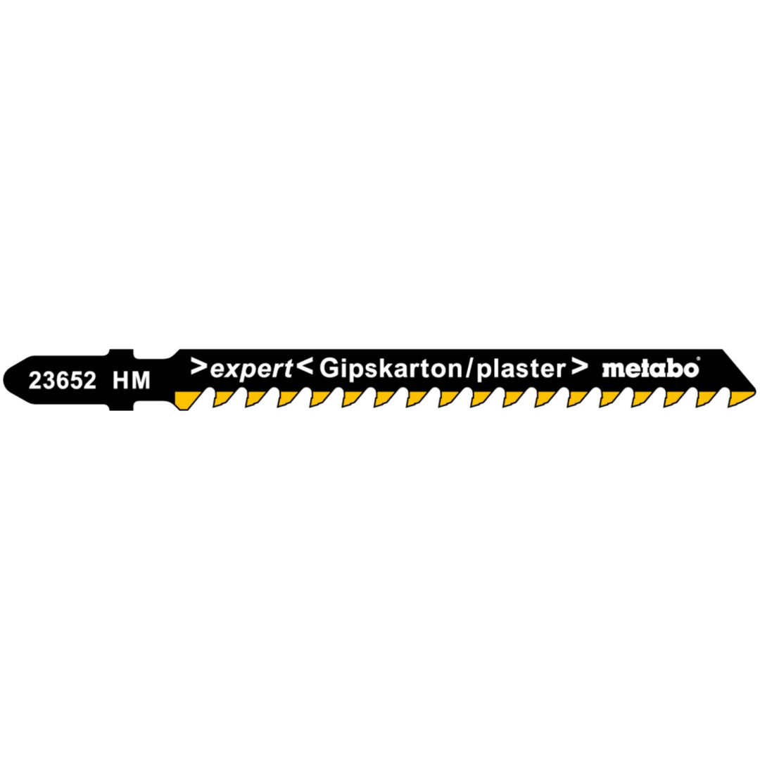 Sticksågsblad Fiber / Gips Expert HM METABO Antal: 1 / Slipat / 74 mm
