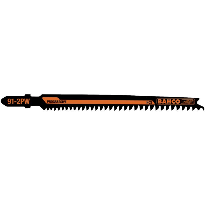 Sticksågsblad Metall / Trä HCS 5 pack BAHCO 116 mm / Tänder per tum: Prog – bild 2