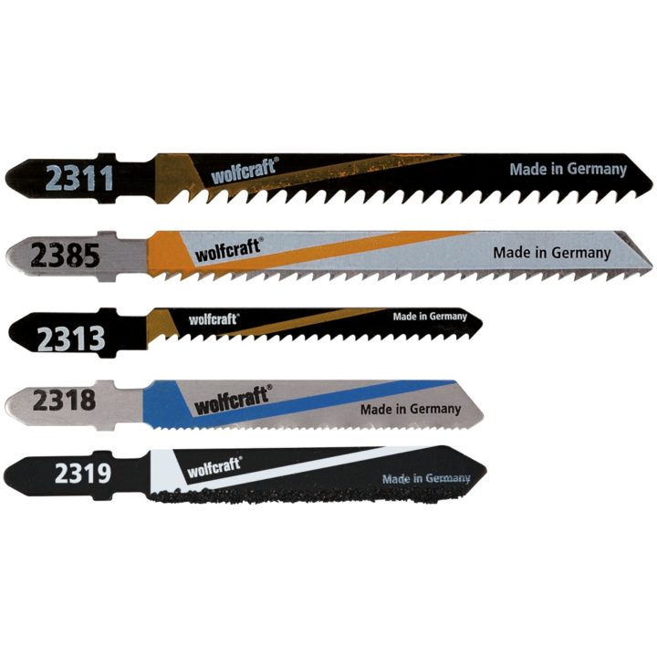 Sticksågsblad Set Multi 5st WOLFCRAFT Beteckning: 2688000 – bild 2