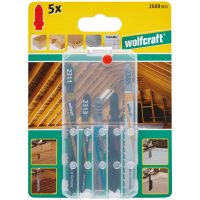 Sticksågsblad Set Multi 5st WOLFCRAFT