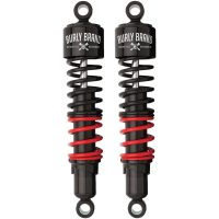 STILETTO SHOCKS, 13" TOURING - (ST SPRING) - BLK/RED