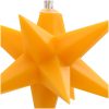 Stjärna 10 LEDs gul 10 cm vidaXL – miniatyr 9
