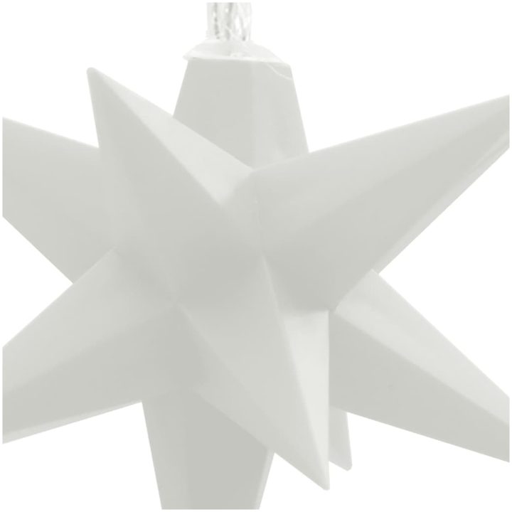 Stjärna 10 LEDs vit 10 cm vidaXL – bild 9