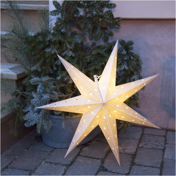 Stjärna Alice Vit Star Trading 60 cm – bild 6