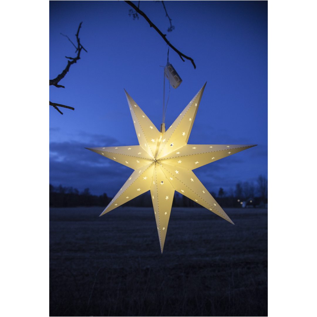 Stjärna Alice Vit Star Trading 60 cm – bild 4