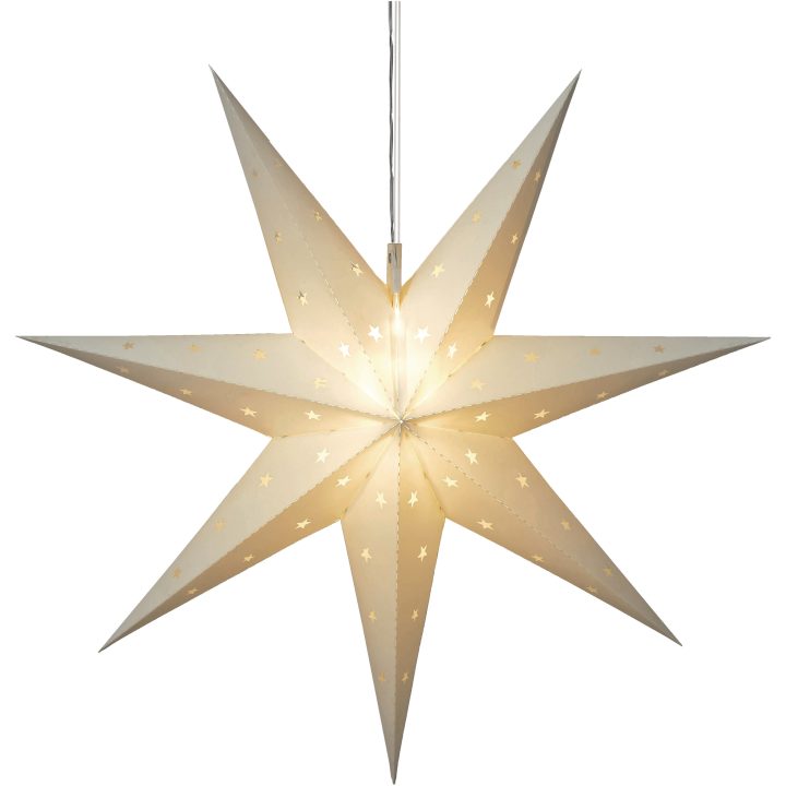 Stjärna Alice Vit Star Trading 60 cm – bild 3