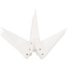 Stjärna med LED-belysning vikbar vit 57 cm vidaXL 57 cm – miniatyr 8