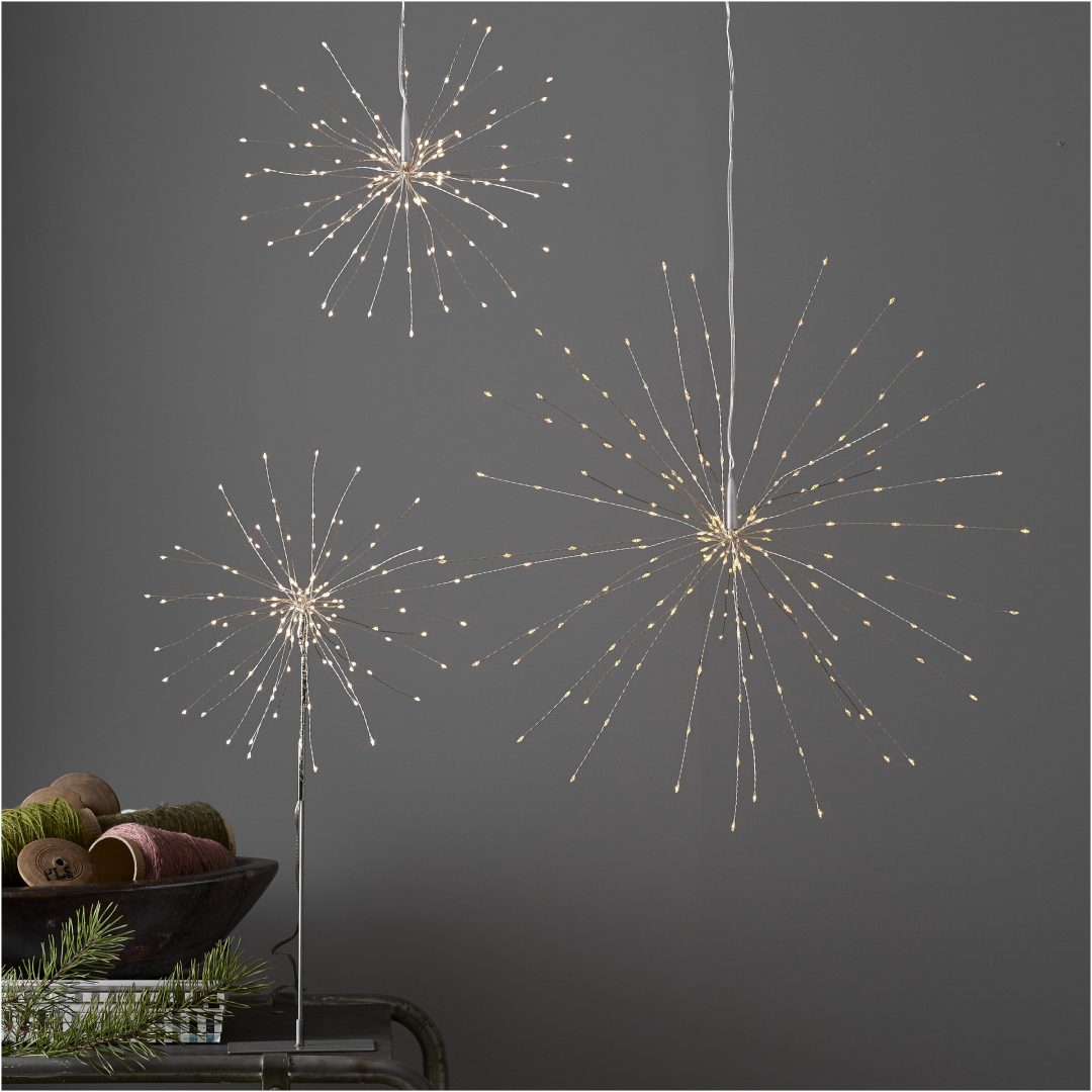 Stjärna på fot Firework Silver Star Trading – bild 6