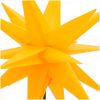 Stjärnor med spett LED 3 st vikbar gul 35 cm vidaXL – miniatyr 11