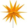 Stjärnor med spett LED 3 st vikbar gul 35 cm vidaXL – miniatyr 6