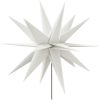 Stjärnor med spett LED 3 st vikbar vit 35 cm vidaXL – miniatyr 8