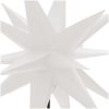 Stjärnor med spett LED 3 st vikbar vit 57 cm vidaXL – miniatyr 10