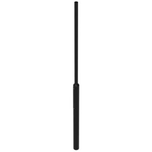 STOLPE MMSH40 L PL9005SVARTA RAL 9005