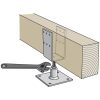 Stolphållare Csfa 70-120x80 Ce FASTCC Beteckning: CSFA – miniatyr 2