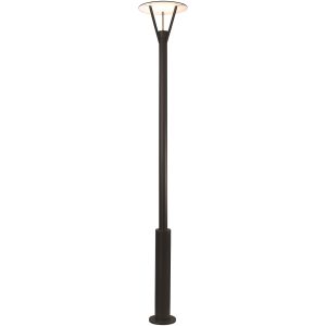 Stolplykta Eklof, LED, Mörkgrå, 1x15,7W, IP54 MALMBERGS