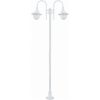 Stolplykta Italy, Vit, 2x11W, E27, IP44 MALMBERGS – miniatyr 1