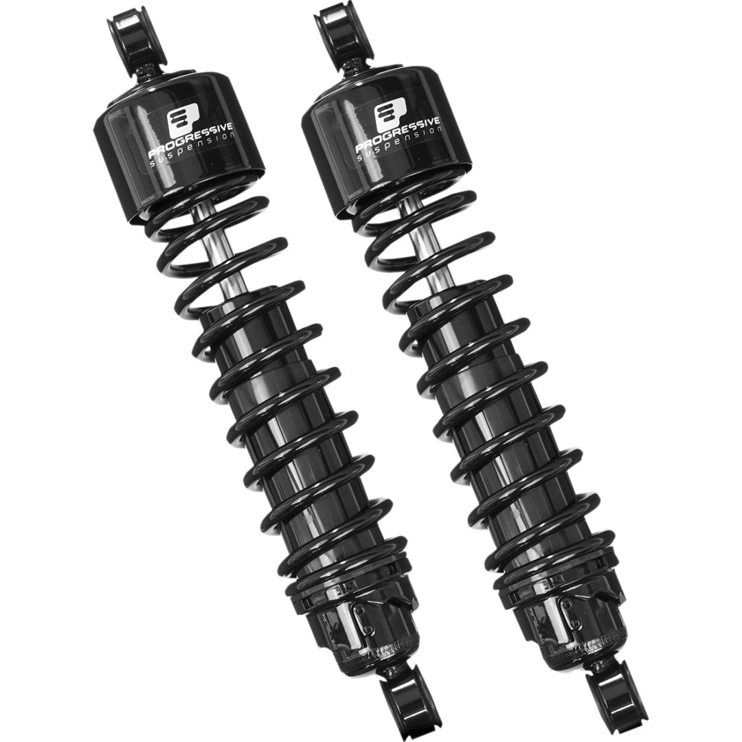 Stötdämpare 412 Series Svart PROGRESSIVE SUSPENSION Stötdämpare