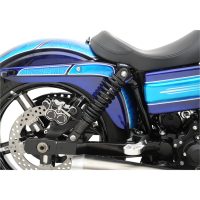 Stötdämpare Bak Standard Ställbara Harley-Davidson Svart DRAG SPECIALTIES
